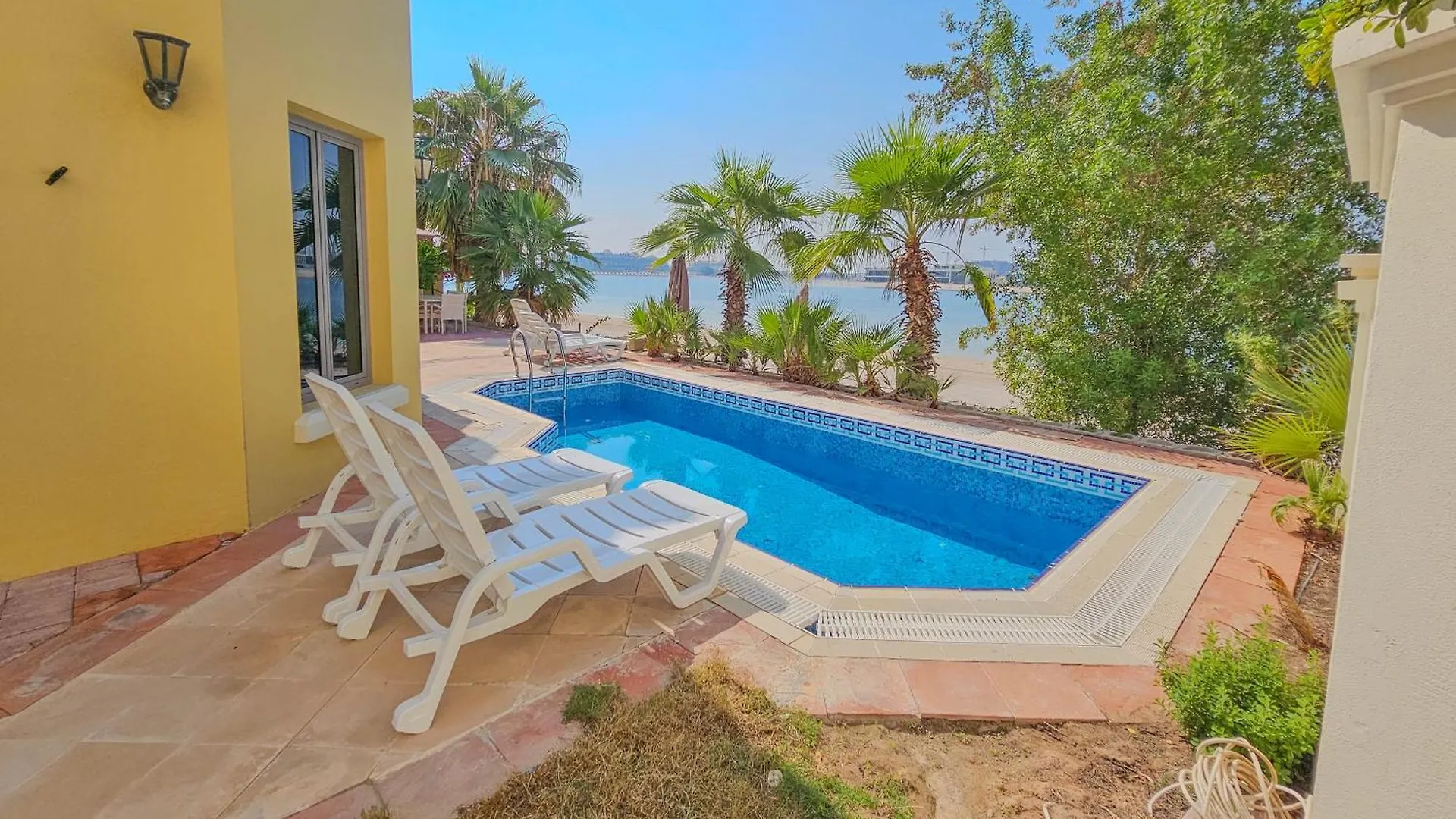 Dream Inn - 4Br Palm Jumeirah Villa With Pool & Maid'S Room ドバイ