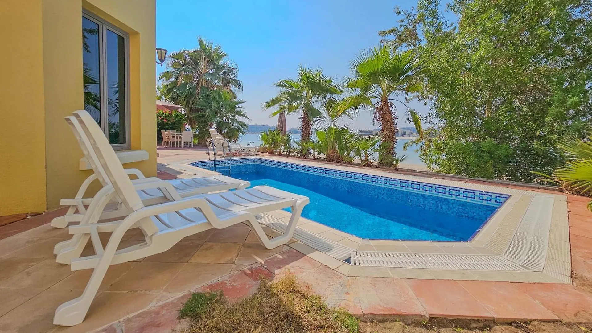 Dream Inn - 4Br Palm Jumeirah Villa With Pool & Maid'S Room ドバイ