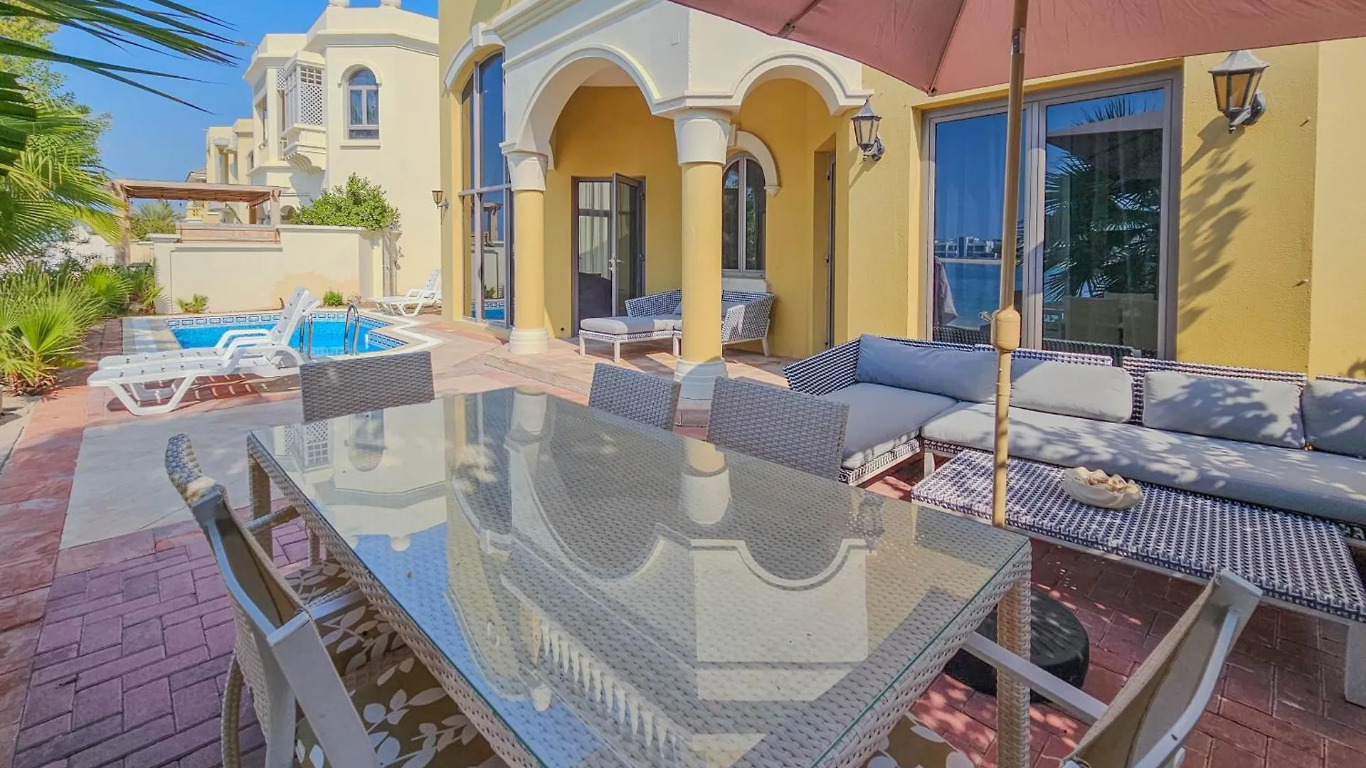 Dream Inn - 4Br Palm Jumeirah Villa With Pool & Maid'S Room Dubai
